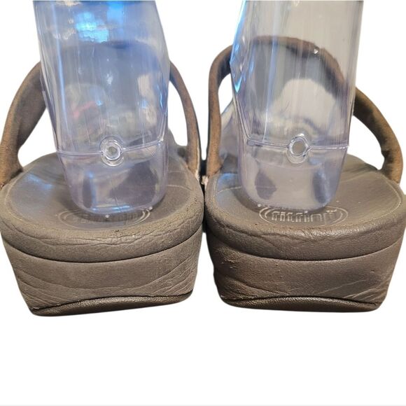 Fitflop Gold Embellished Womens Thong Sandals, Size 11 - Picture 5 of 10